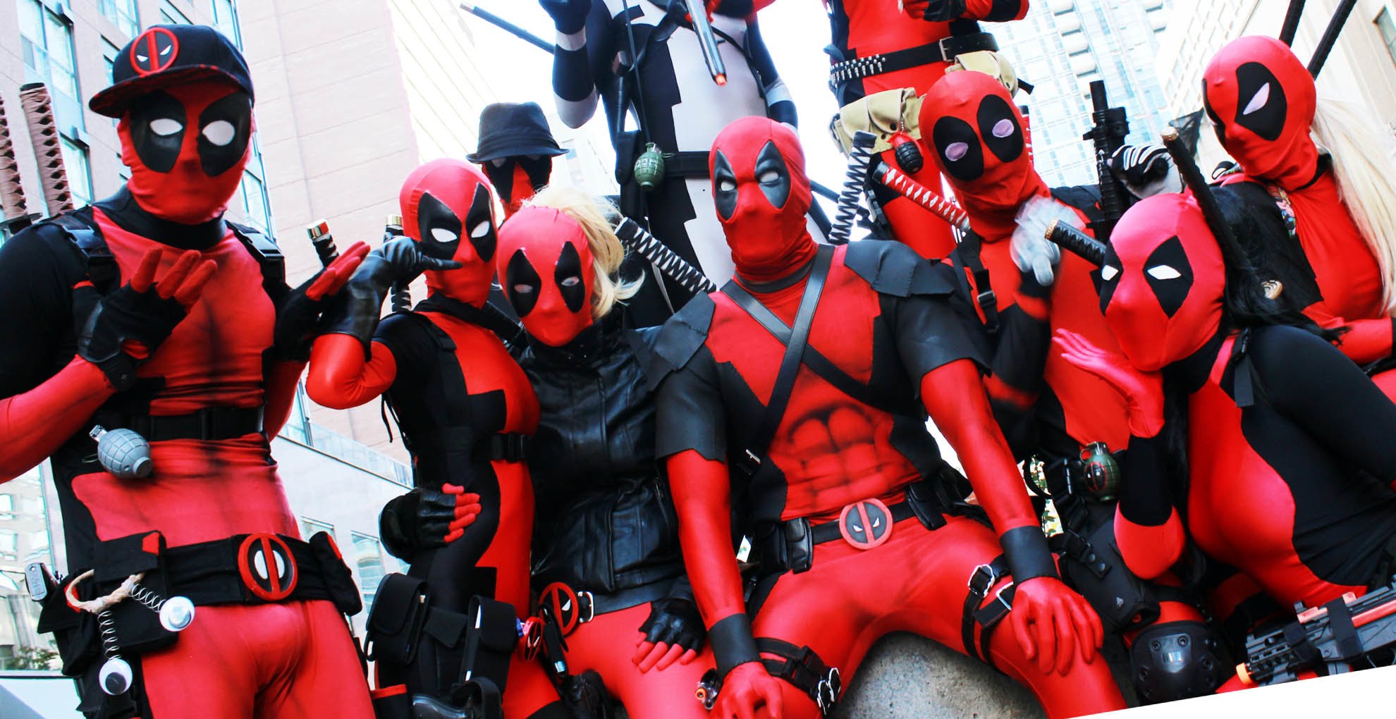 Deadpool Cosplaying Fools - Zoom Comics – Exceptional Comic Book Wallpapers