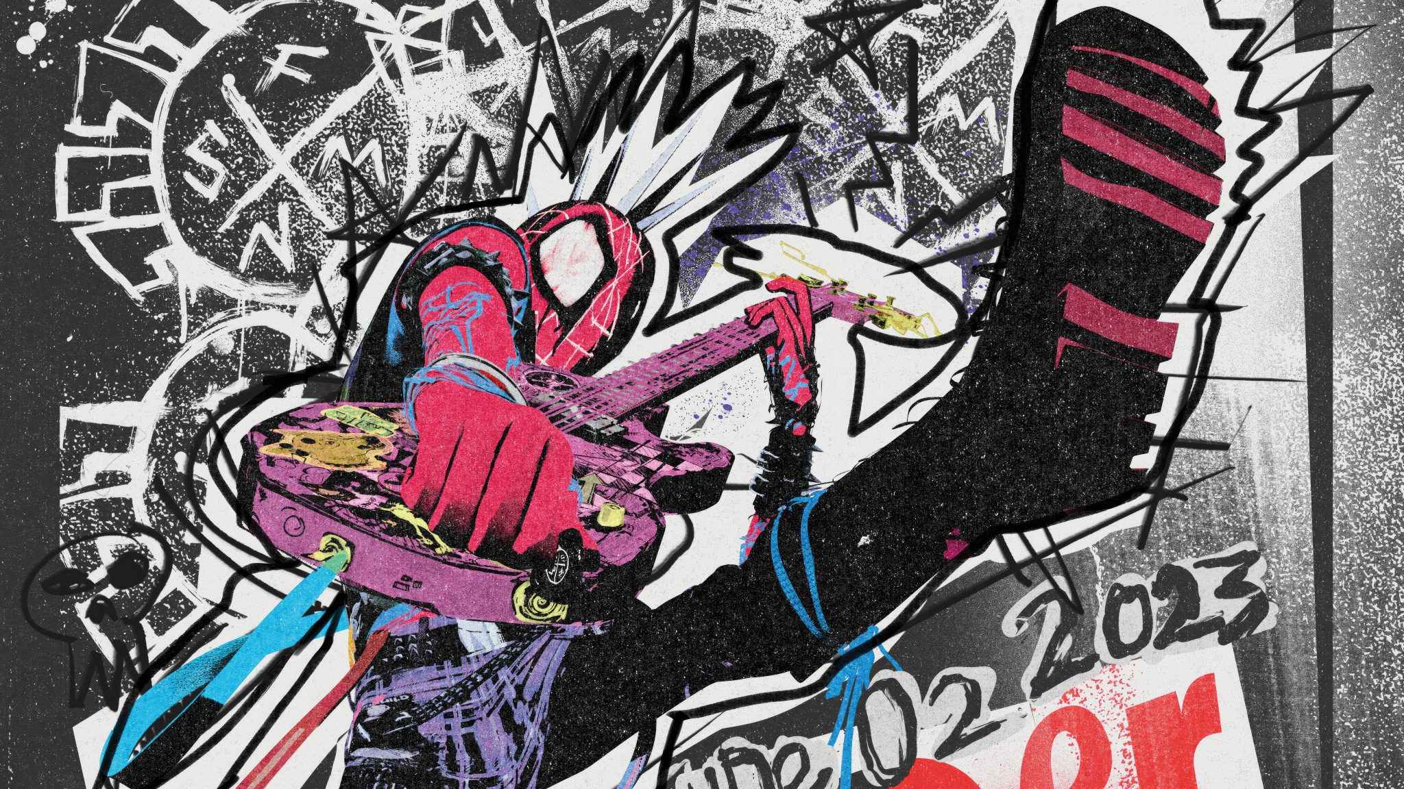 Punk Spider-Man Across The Spider Verse - Zoom Comics – Exceptional ...