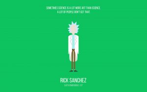 Rick and Morty Minimalist www.zoom comics 5 300x188 Rick and Morty Minimalist
