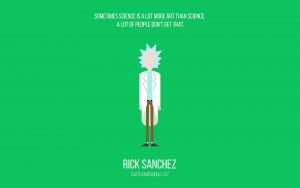 Rick and Morty Minimalist www.zoom comics 5 300x188 Rick and Morty Minimalist