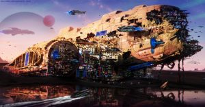 Space Ship City 300x156 Space Ship City