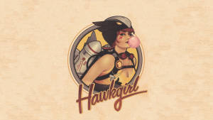 hawkgirl 300x169 Pinup DC