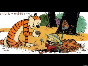 Calvin & Hobbes – Bug Diggers