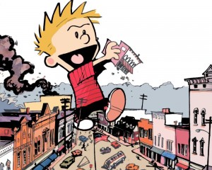 Calvin & Hobbes – Giant Calvin Vs Town