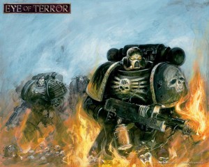 chaos marine – eye of terror