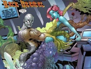 Metamorpho and girl