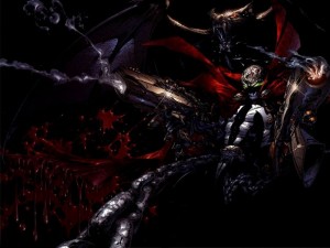 Spawn is bloody