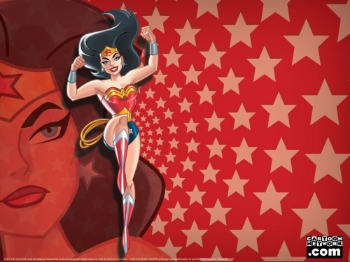 Cartoon wonder woman