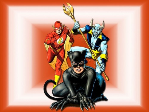 Catwoman – Flash – Blue Devil