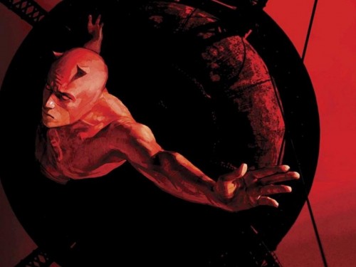 Daredevil – painted in red black