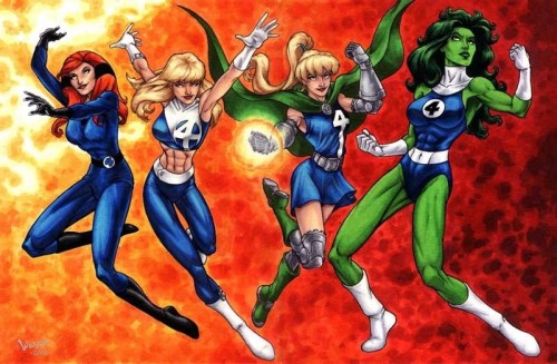 Fantastic Four Ladies