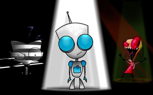 invader zim – gir – zim spotlight