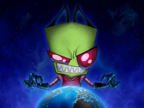 invader zim vs earth