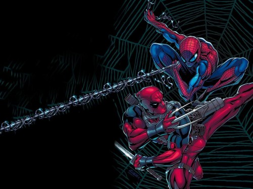 Spider-Man Vs Ninja Spider-man aka Deadpool