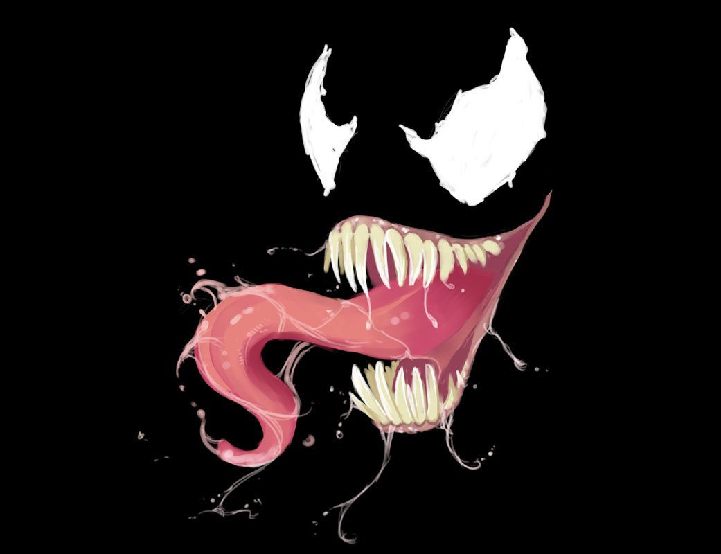 black light venom target