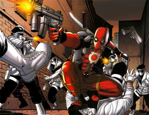 Deadpool vs Men In White