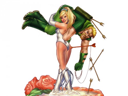 Green Arrow and Black Canary – Wedding Topper