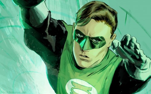 Green Lantern – Hal Jordan In Flight