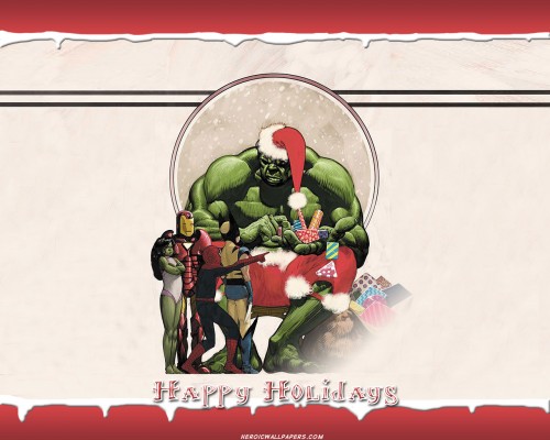 Incredible Hulk – Happy Holidays
