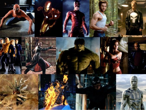 Marvels Movie Characters