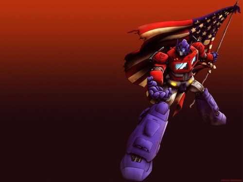 Optimus Prime – American Flag