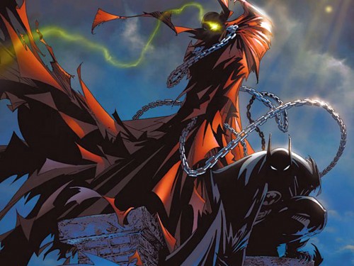 Spawn and Batman