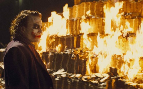 The Dark Knight – Joker’s Money