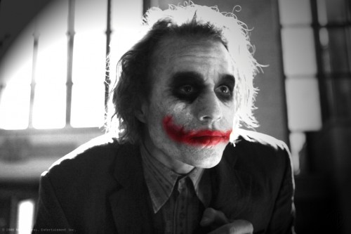 The Joker – Black and White