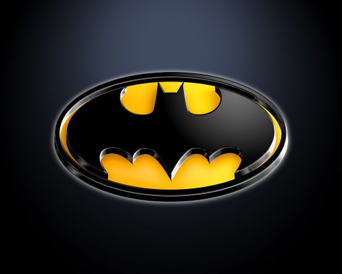 batman logo shiney