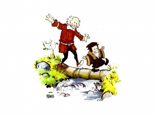 calvin and hobbes origins