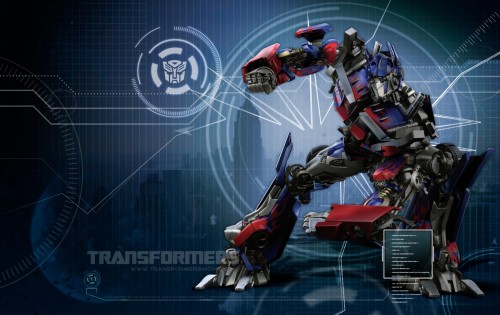 goofy looking optimus prime