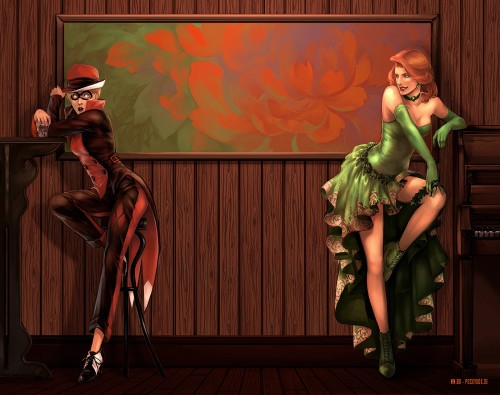 harley and poison ivy
