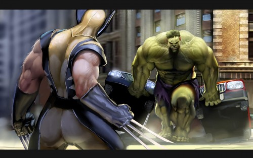 hulk vs wolverine