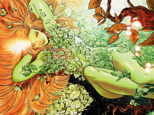 poison ivy on her back