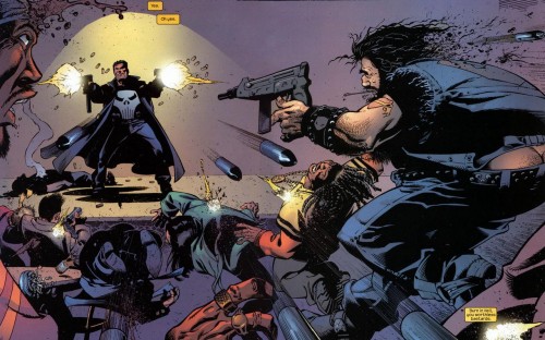 punisher vs bad guys