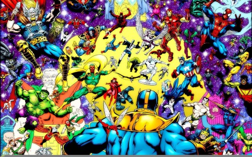 thanos vs marvel