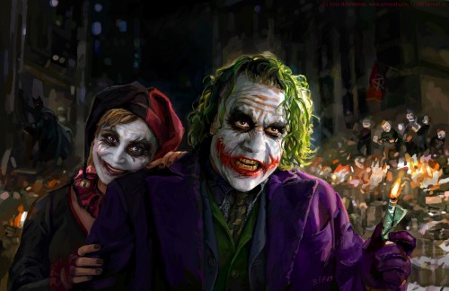 the joker and harley