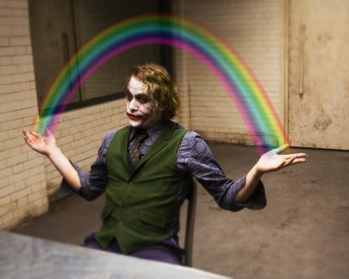 the joker – rainbows