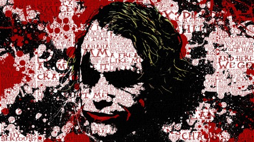 the joker- words