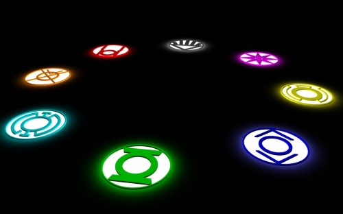 the lantern logos in black