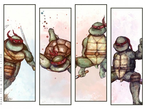 tmnt – four more panels