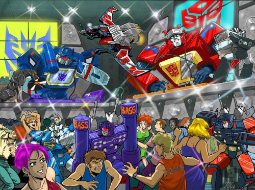 transformers – rocking-out