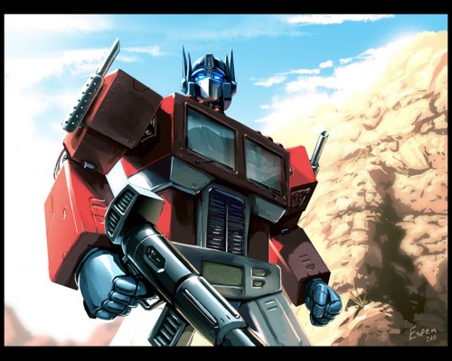 transformers – wallpaper – optimus