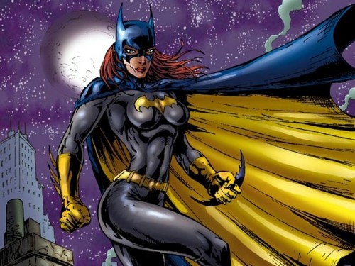 batgirl in the wind