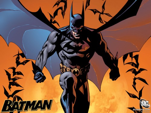 batman with bats