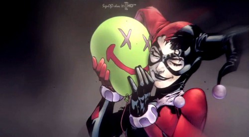 harley loves joker balloon