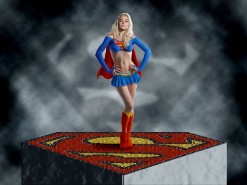 sexy supergirl