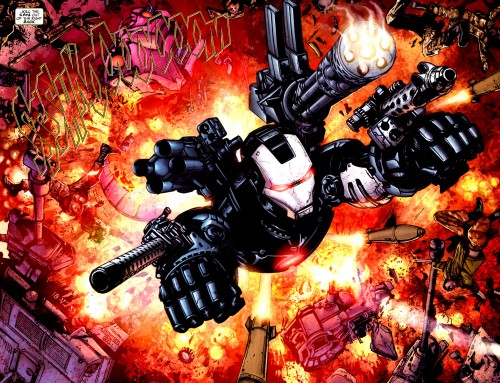 war machine in action