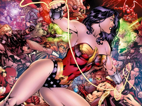 wonder woman and the JLA