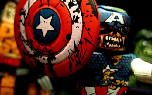 zombie captain america toy